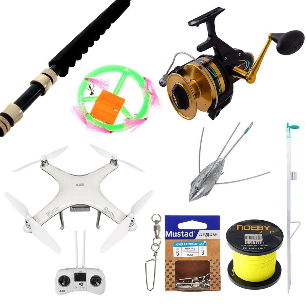 drone fishing rod and reel Pole Combo, 6.9ft 2Pcs Telescopic Rods Set, Collapsible Carbon Fiber Fishing Rods, 2PCS Spinning Set with Carrier Bag Freshwater Fishing Reel Combos Kits (2.1M/6.89FT) : Sports SwellPro Fisherman FD1+ is an entry Buy Condor A22 PENN Spinfisher