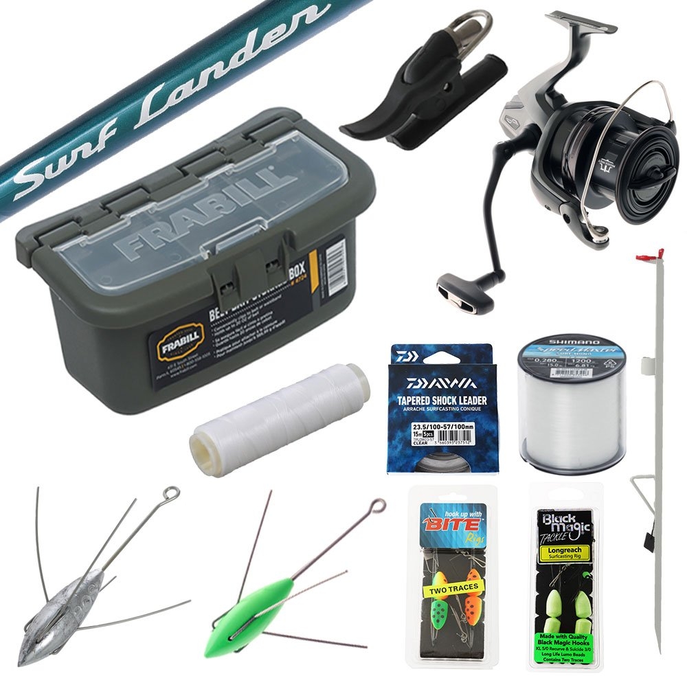 Shimano Ultegra XR 14000 XTD Surf Lander Hi-Perfomance Travel Surfcasting Package 13ft 3in