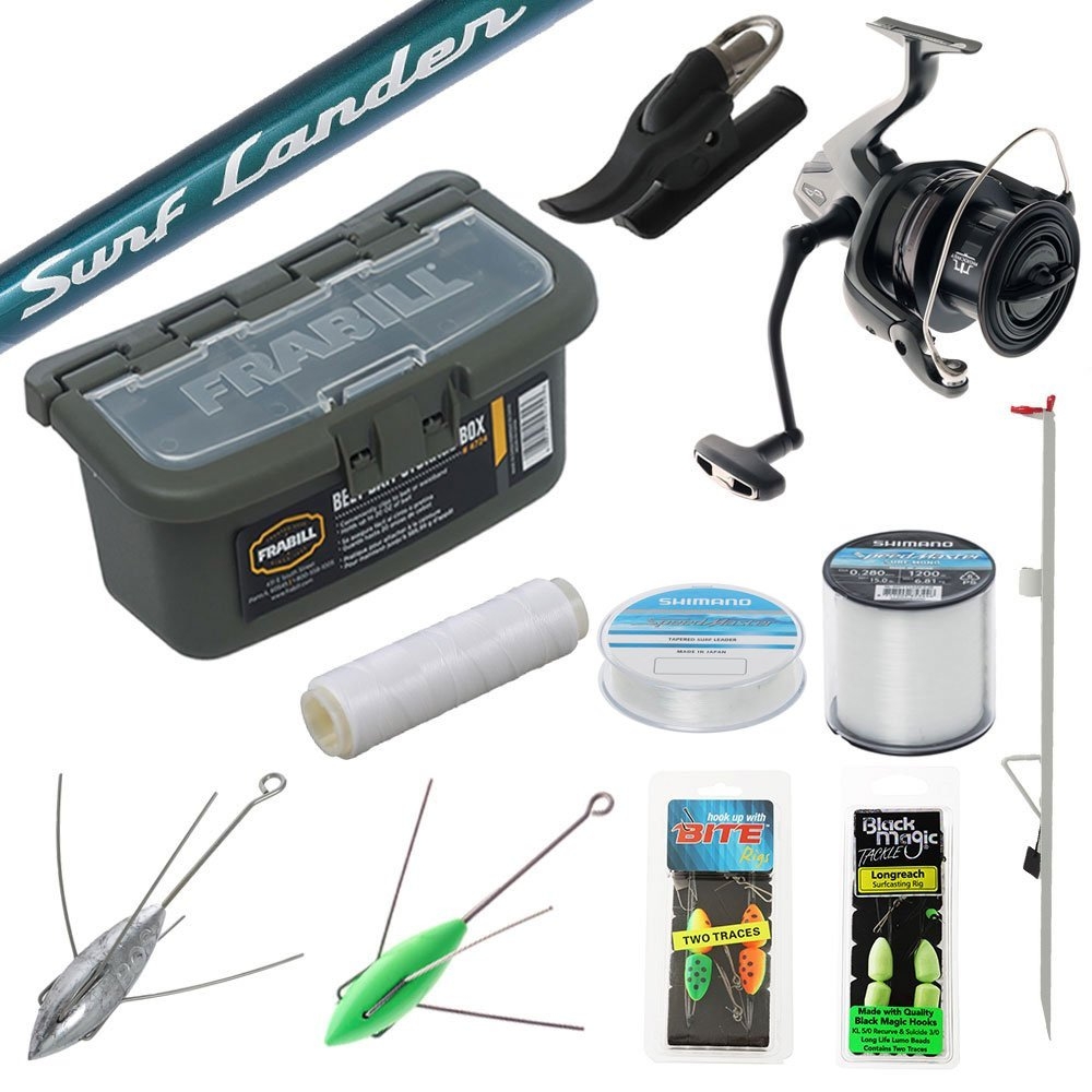 Shimano Ultegra XR 14000 XTD Surf Lander Hi-Perfomance Travel Surfcasting Package 13ft 3in