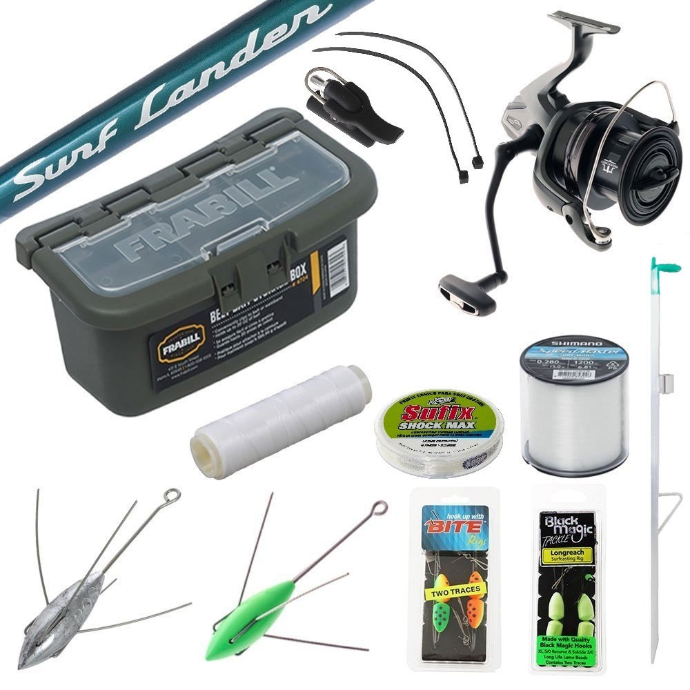 Shimano Ultegra XR 14000 XTD Surf Lander Hi-Perfomance Travel Surfcasting Package 13ft 3in