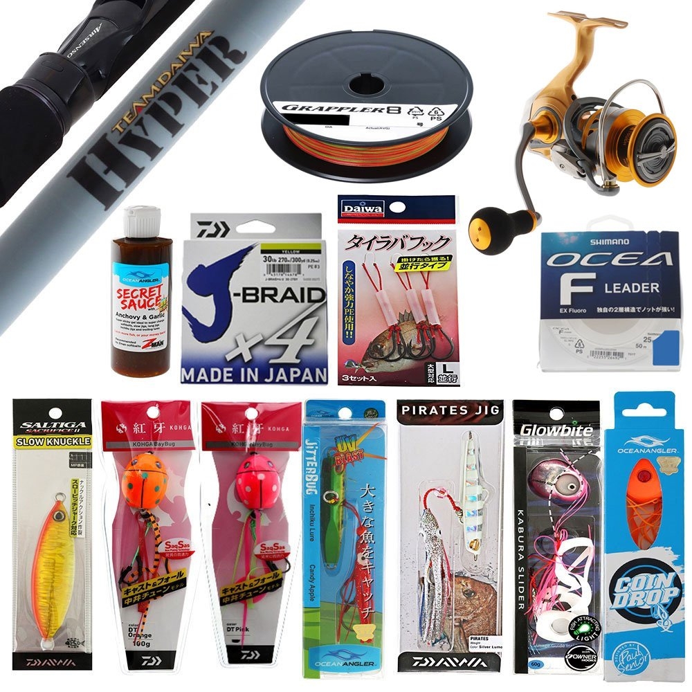 Daiwa Sol 3000 Hyper Slow Jigging Value Package 6ft 6in PE1-2 1pc
