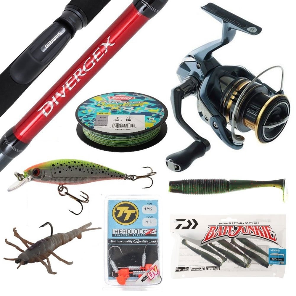 Shimano Ultegra 2500 FC Divergex Canal Fishing Package 8ft 3-5kg 2pc