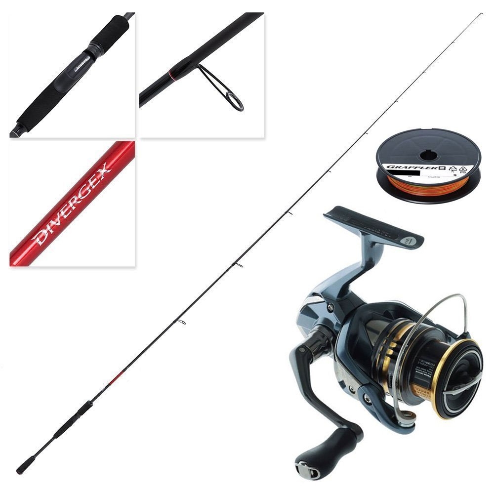 Shimano 21 Ultegra 2500 FC Divergex Canal Fishing Package 8ft 3-5kg 2pc