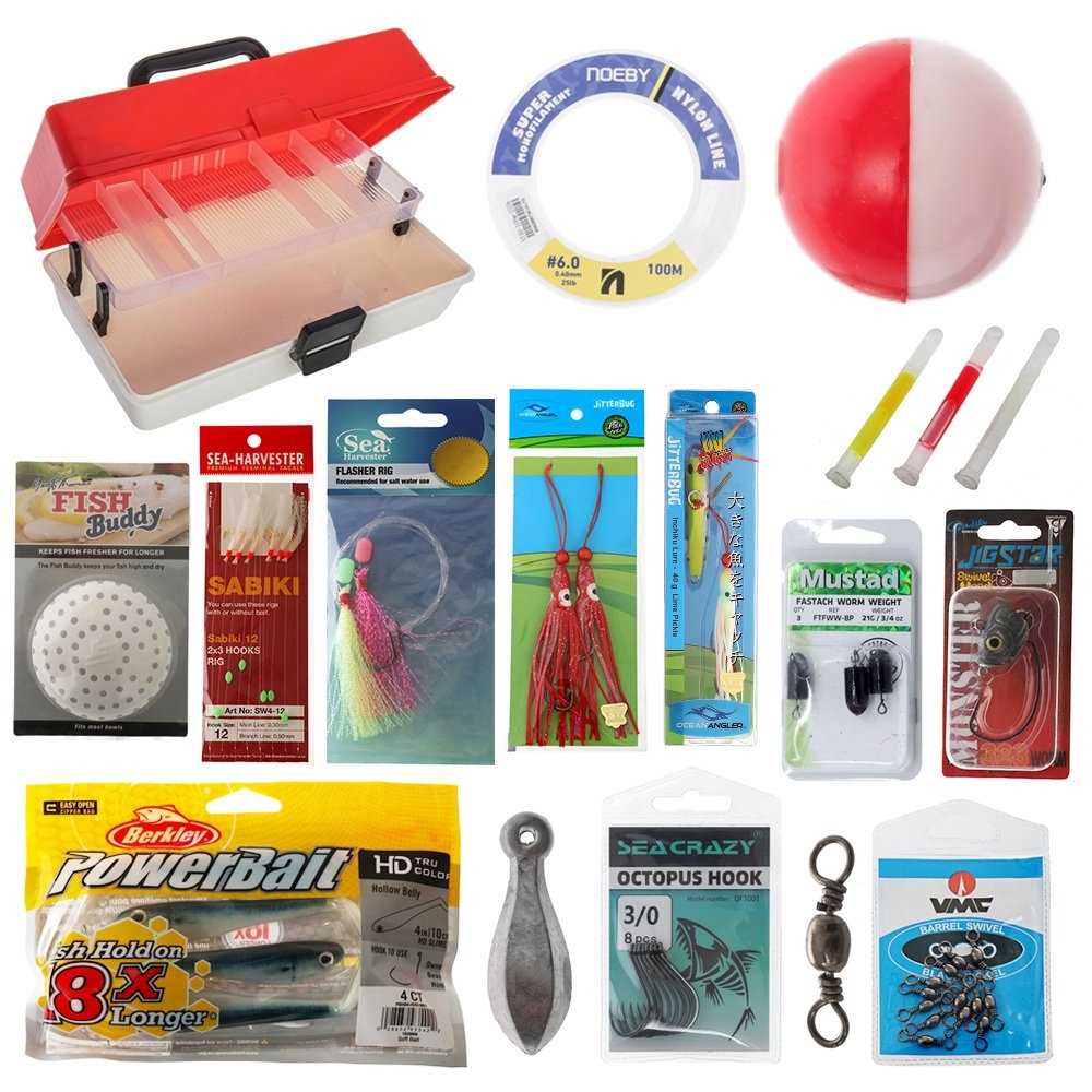 Berkley 1-Tray Tackle Box with Tackle Essentials Package