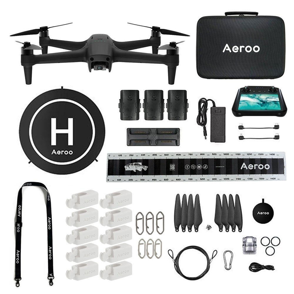 Aeroo Pro Combo 4K Ultra HD Fishing Drone with Smart Controller Package