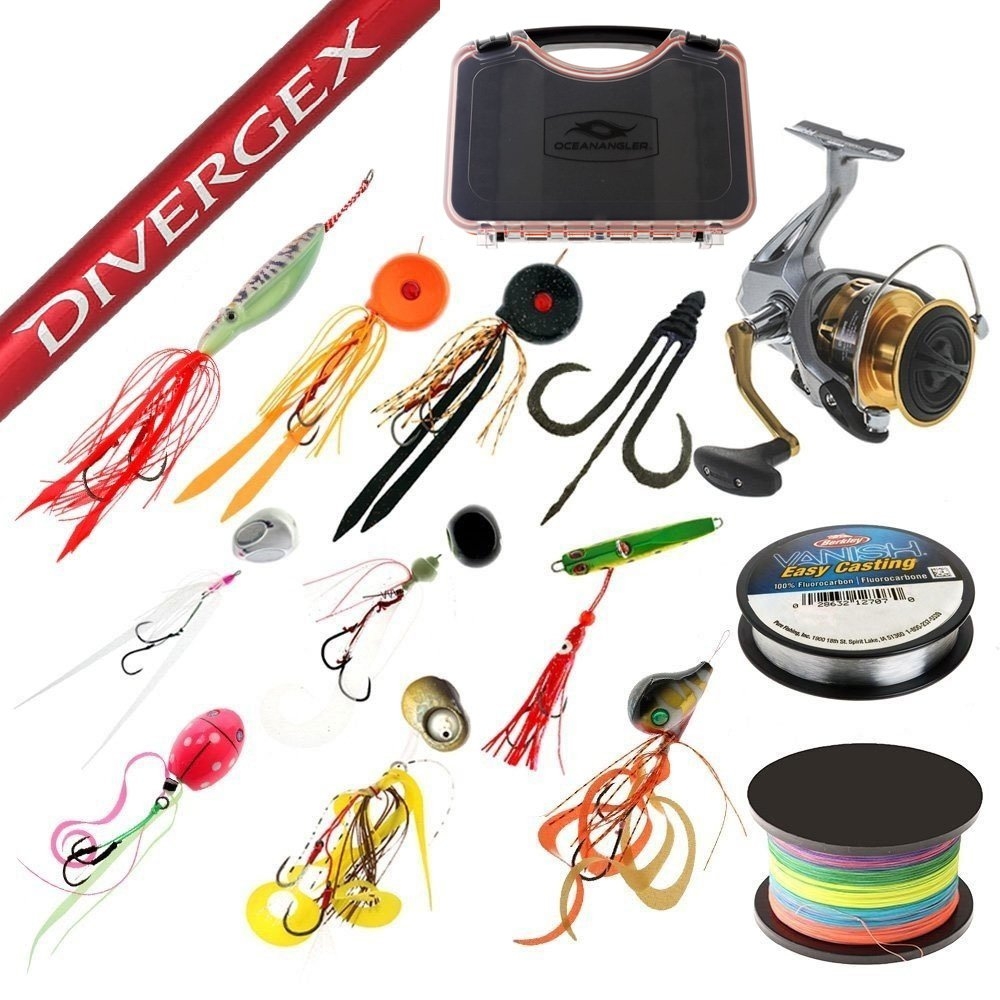 Shimano Sedona Divergex Slider Value Package 7ft 5-10kg 2pc