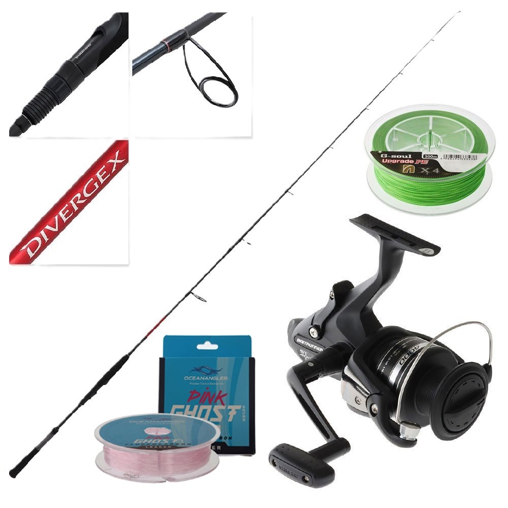 Shimano Baitrunner ST 4000 FB Softbaiting Package 7ft 5-10kg 2pc