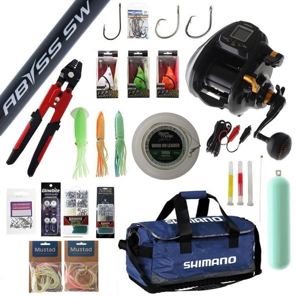 Shimano Beastmaster 9000B Ultimate Electric Deep Water Package 6ft 80-130lb 2pc