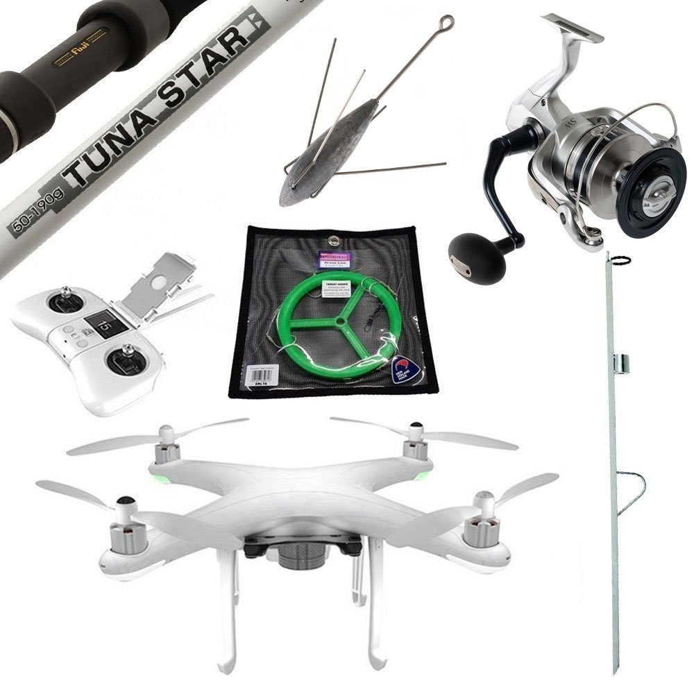 Condor A22S Shimano Saragosa Drone Fishing Package 8ft 50lb 2pc