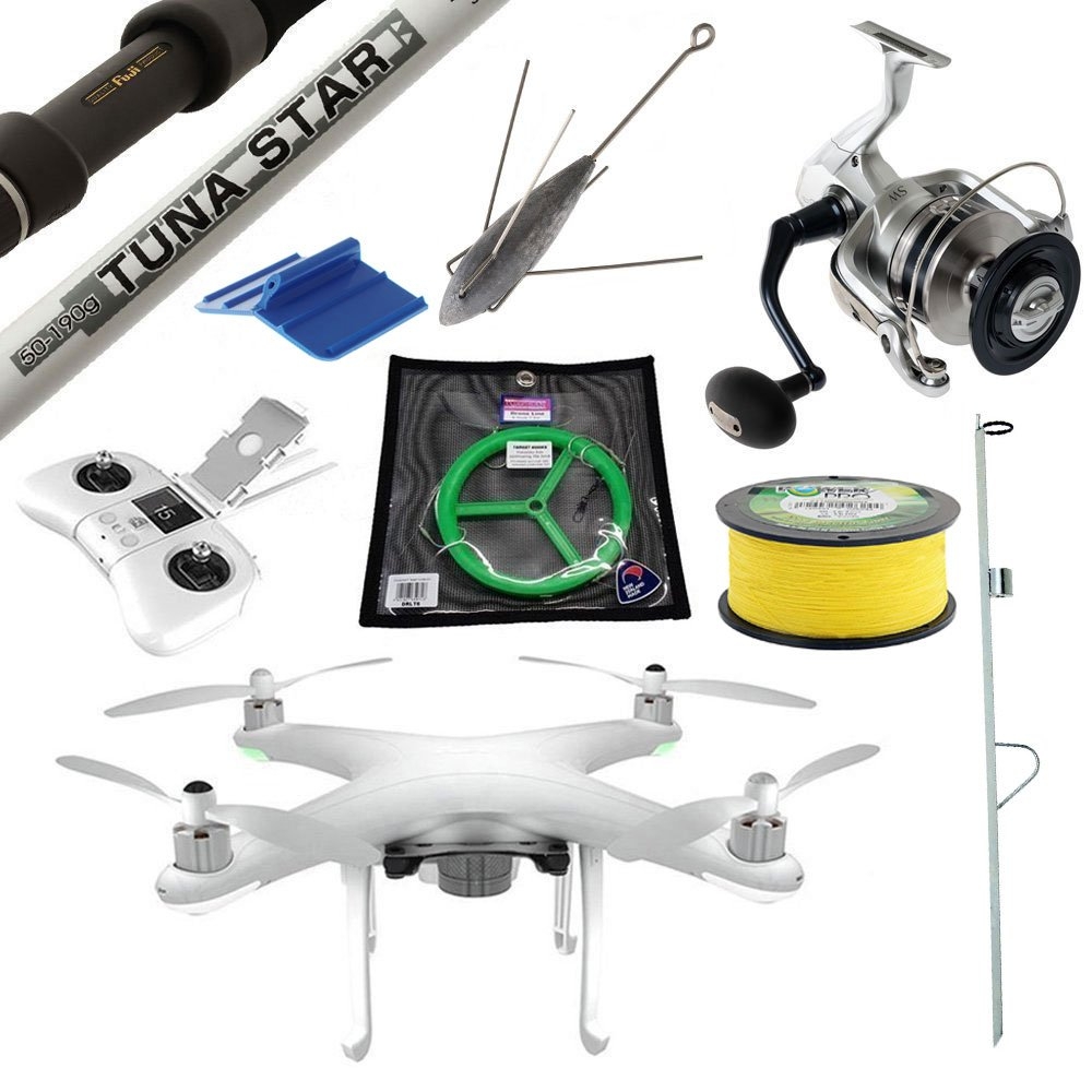 Condor A22S Shimano Saragosa Drone Fishing Package 8ft 50lb 2pc