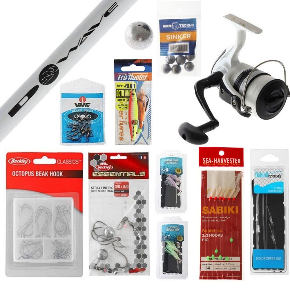 Daiwa D-Wave 4000 Combo with Tackle Essentials Package 7ft 10kg 2pc