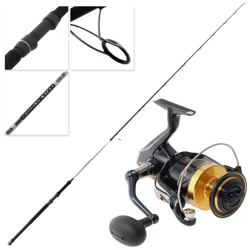 Shimano Spheros SWA 10000PG TiCA Hoodlum Stickbait Topwater Package 9ft 200-300g 2pc