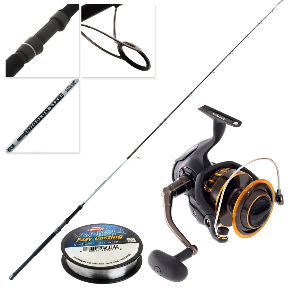 Daiwa BG16 8000 Stickbait Popper Topwater Package 9ft 200-300g 2pc