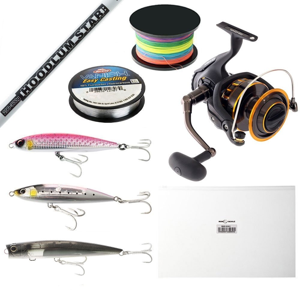 Daiwa BG16 8000 Stickbait Popper Topwater Package 9ft 200-300g 2pc