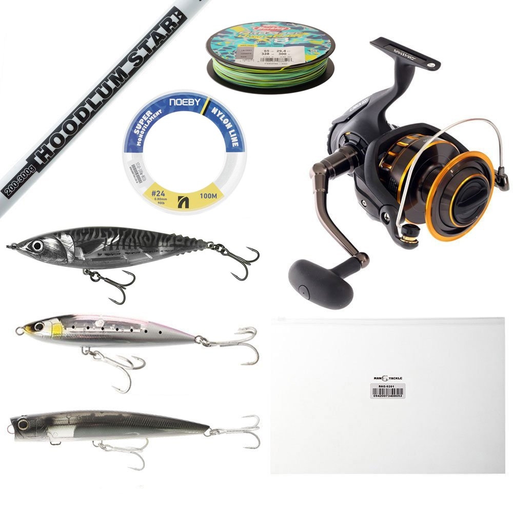 Daiwa BG16 8000 Stickbait Popper Topwater Package 9ft 200-300g 2pc