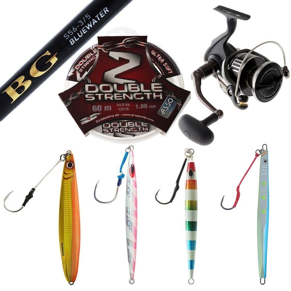 Daiwa BG MQ 8000H Kingfish Jigging Package 5ft 7in PE5-8 1pc