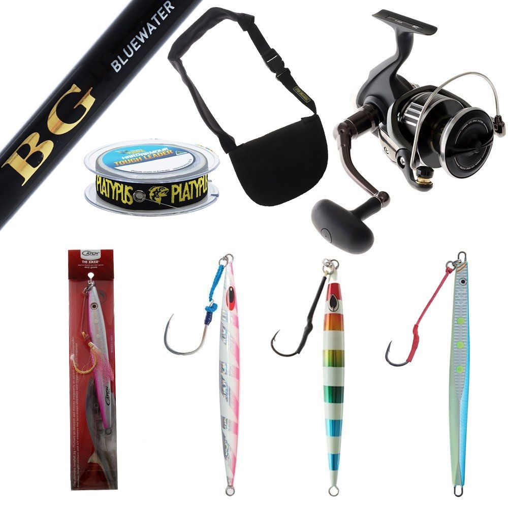 Daiwa BG MQ 8000H Kingfish Jigging Package 5ft 7in PE5-8 1pc
