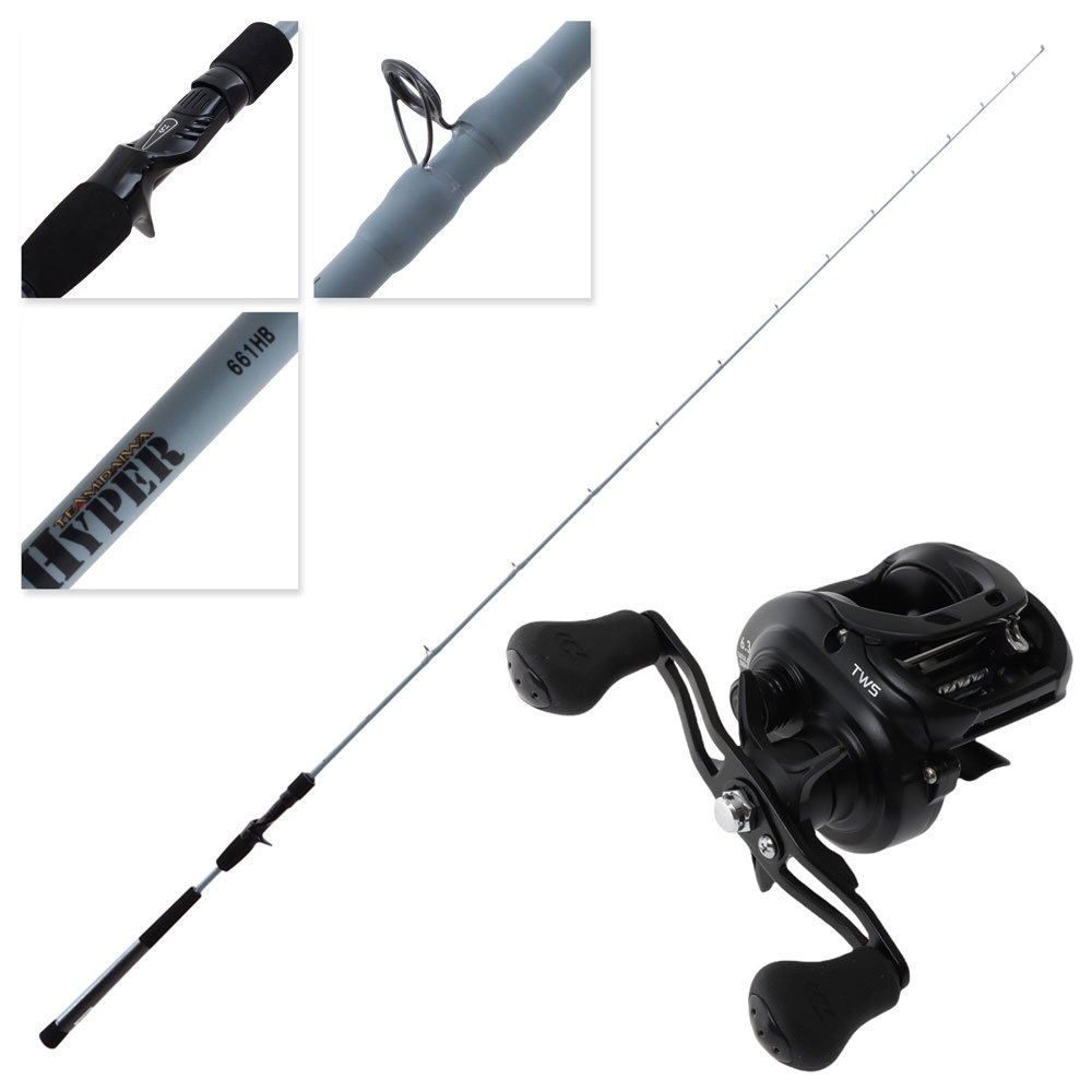 Daiwa Tatula HD Hyper Premium Baitcaster Soft Bait Lure Package 6ft 6in PE1.0-2 1pc