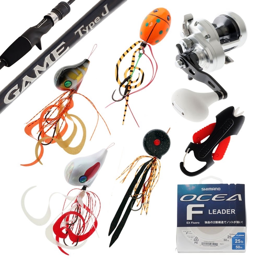 Shimano Trinidad Game Type J Premium Slow Jig Package 6ft PE3 1pc