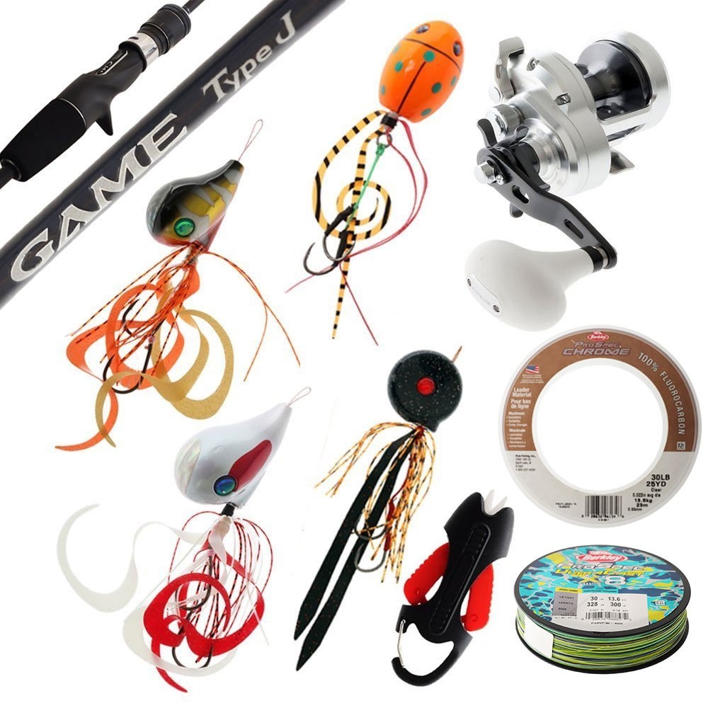 Shimano Trinidad Game Type J Premium Slow Jig Package 6ft PE3 1pc