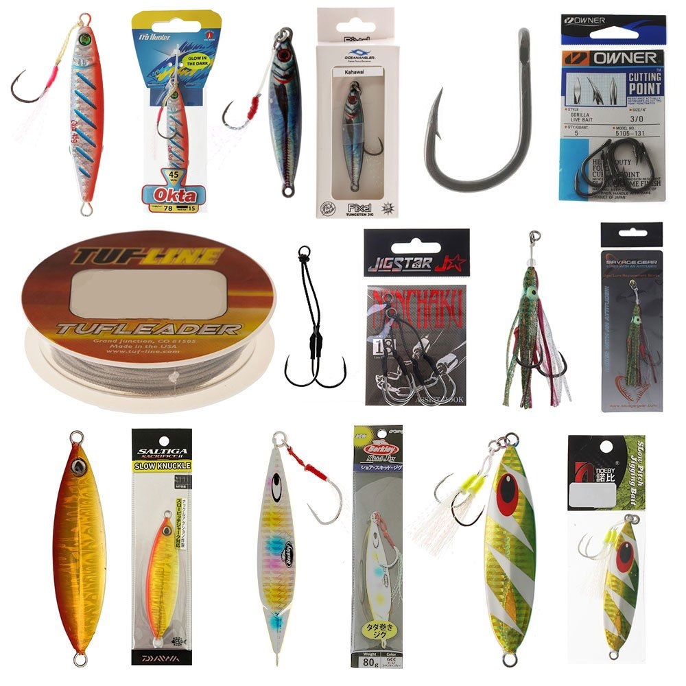 Slow Pitch Jigging Tackle Package