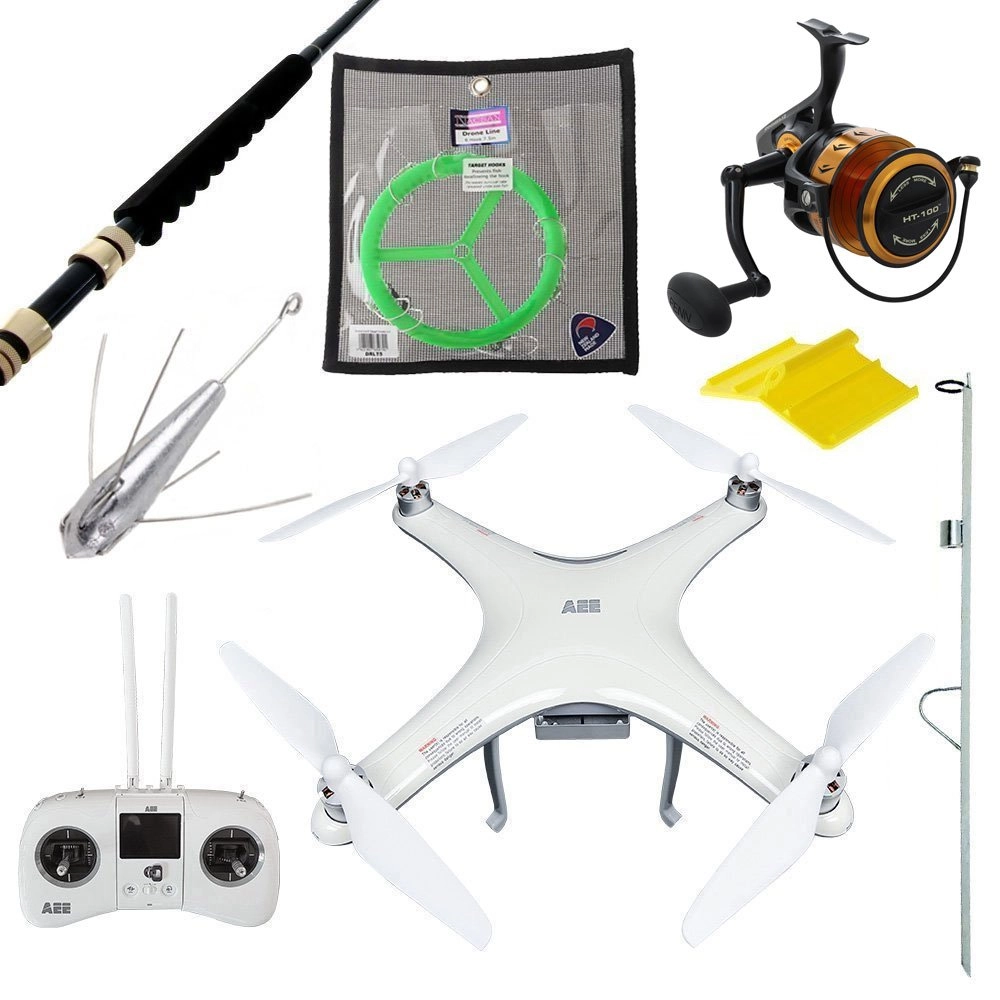 Condor A22S PENN Spinfisher Drone Fishing Package 7ft 24kg 4pc