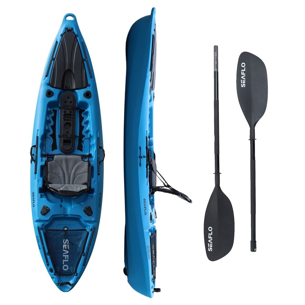 Kayak Fishing Package with Shimano Tackle and Lowrance Fishfinder 7ft 3in 6-8kg 2pc