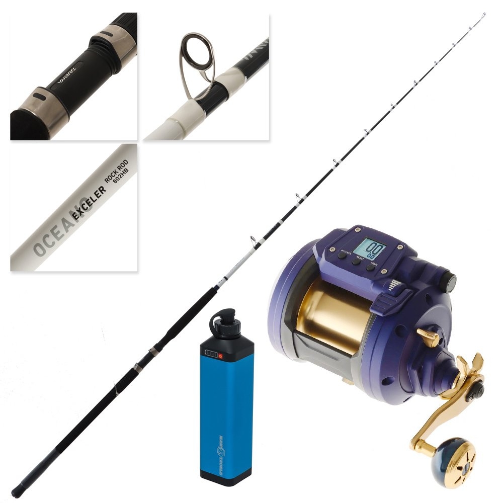 Condor A22S Daiwa Seapower Electric Reel Drone Fishing Package 8ft 10-15kg 2pc