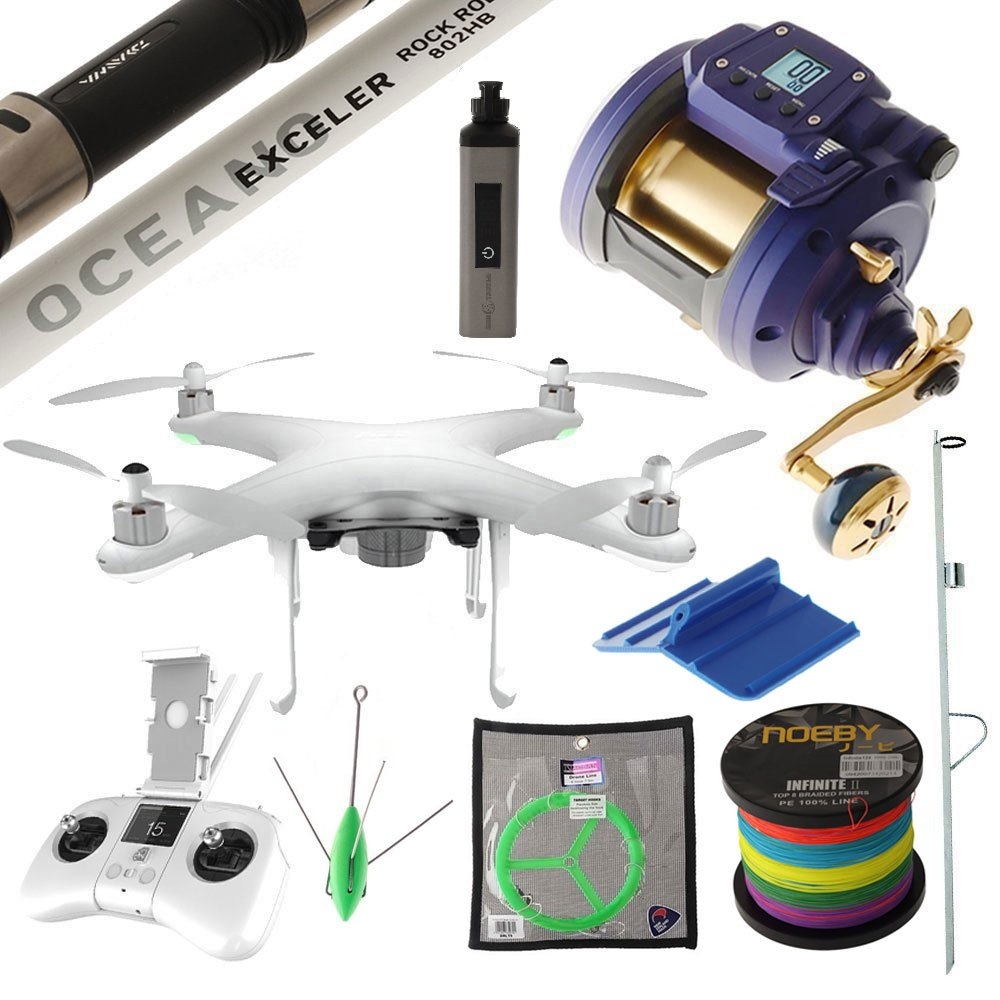 Condor A22S Daiwa Seapower Electric Reel Drone Fishing Package 8ft 10-15kg 2pc