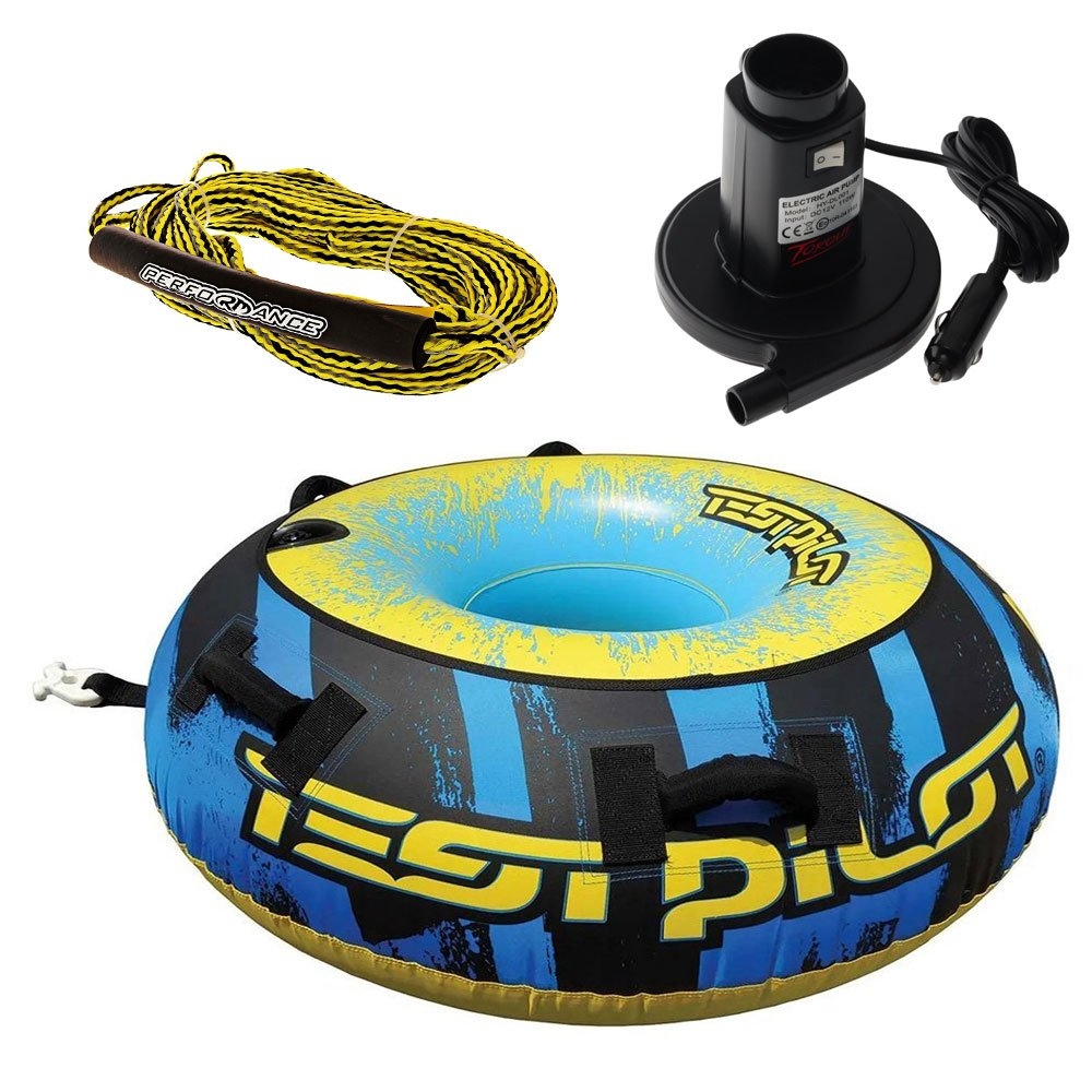 Ron Marks Test Pilot Airbag Inflatable Towable Ski Tube Package