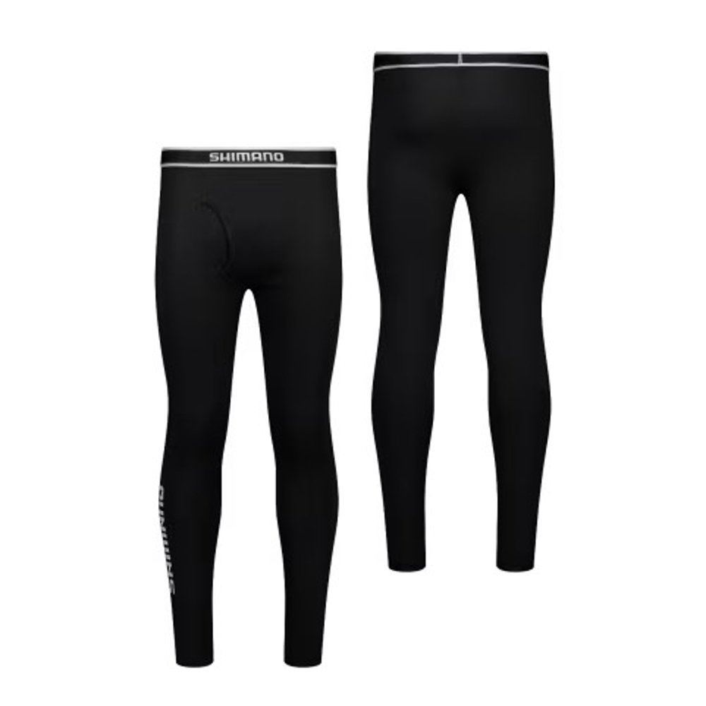 Shimano Limitless Mens Thermal Base Layer Pants Black