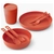 Sea to Summit Passage 7-Piece Dinnerware Set Spicy Orange