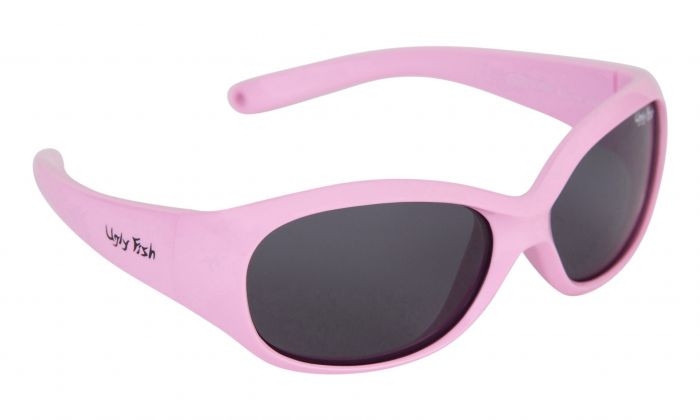 Ugly Fish PB001 Ankle Biters Toddlers Polarised Sunglasses Pink Frame/Smoke Lens