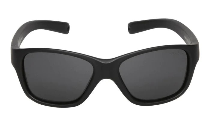 Ugly Fish Ankle Biters PB003 Kids Polarised Sunglasses Smoke Lens Matte Black Frame