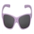 Ugly Fish Ankle Biters PB003 Kids Polarised Sunglasses Smoke Lens Purple Frame