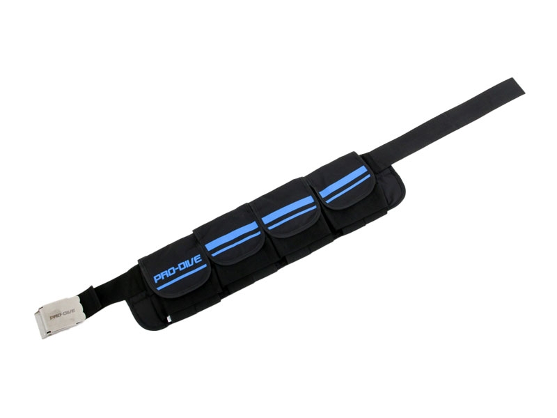 Pro-Dive Heavy-Duty Dive 4 Pocket Dive Weight Belt