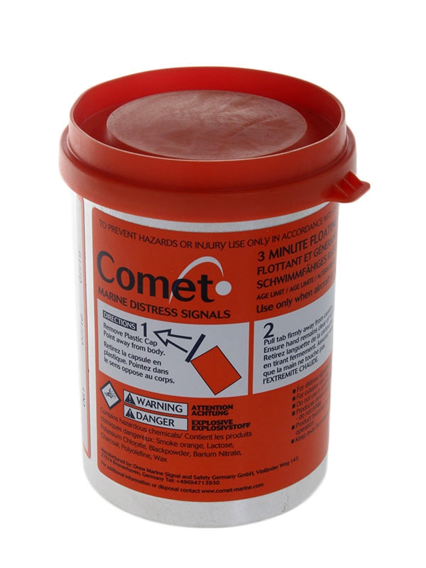 Comet Buoyant Orange Smoke Signal