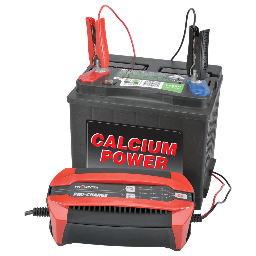 Projecta PC800 Pro-Charge 6-Stage Battery Charger 12V 8A