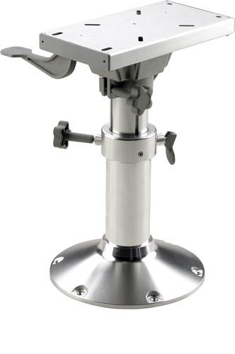 V-Quipment Manually Adjustable Seat Pedestal with Slide 43.5-63.5cm