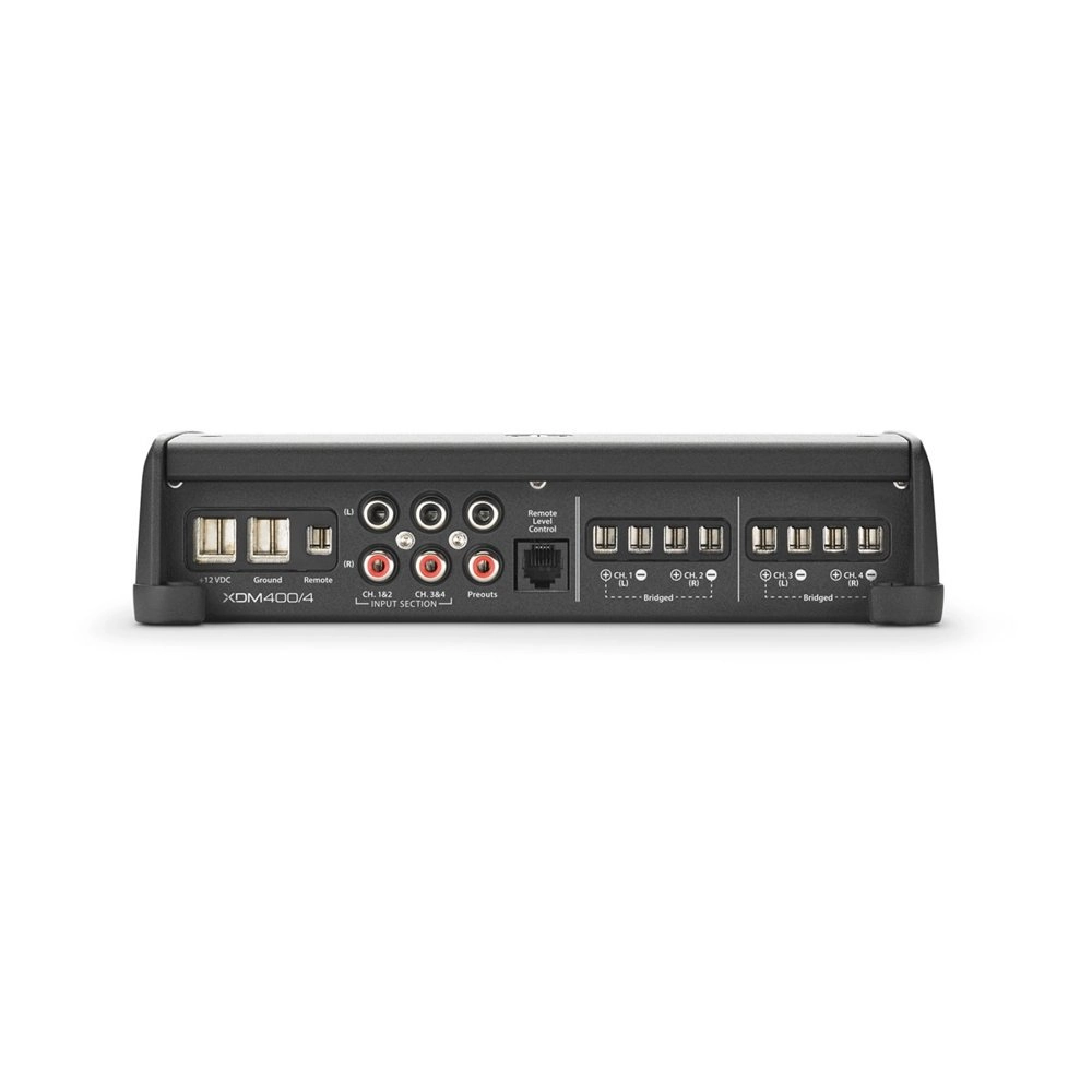 JL Audio XDM 4-Channel Full-Range Car/Marine Amplifier 400W JL Audio XDM 4-Channel Full-Range Car/Marine Amplifier 400W