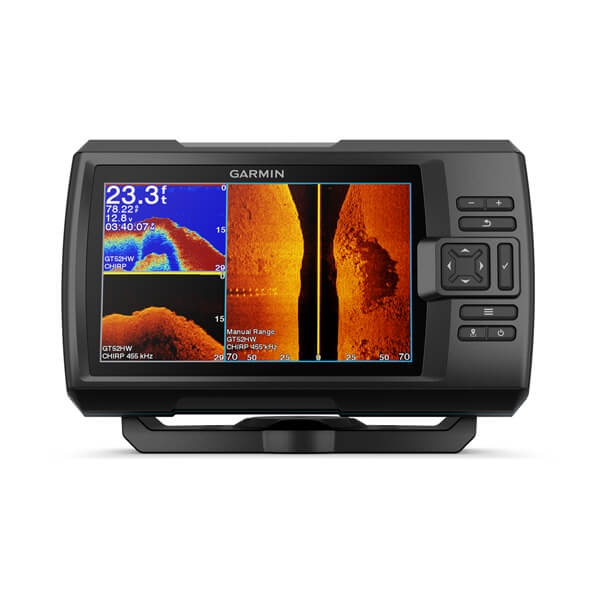 Garmin STRIKER Vivid 7sv CHIRP ClearVu SideVu Fishfinder with GT52HW-TM Transducer - Returned Unit