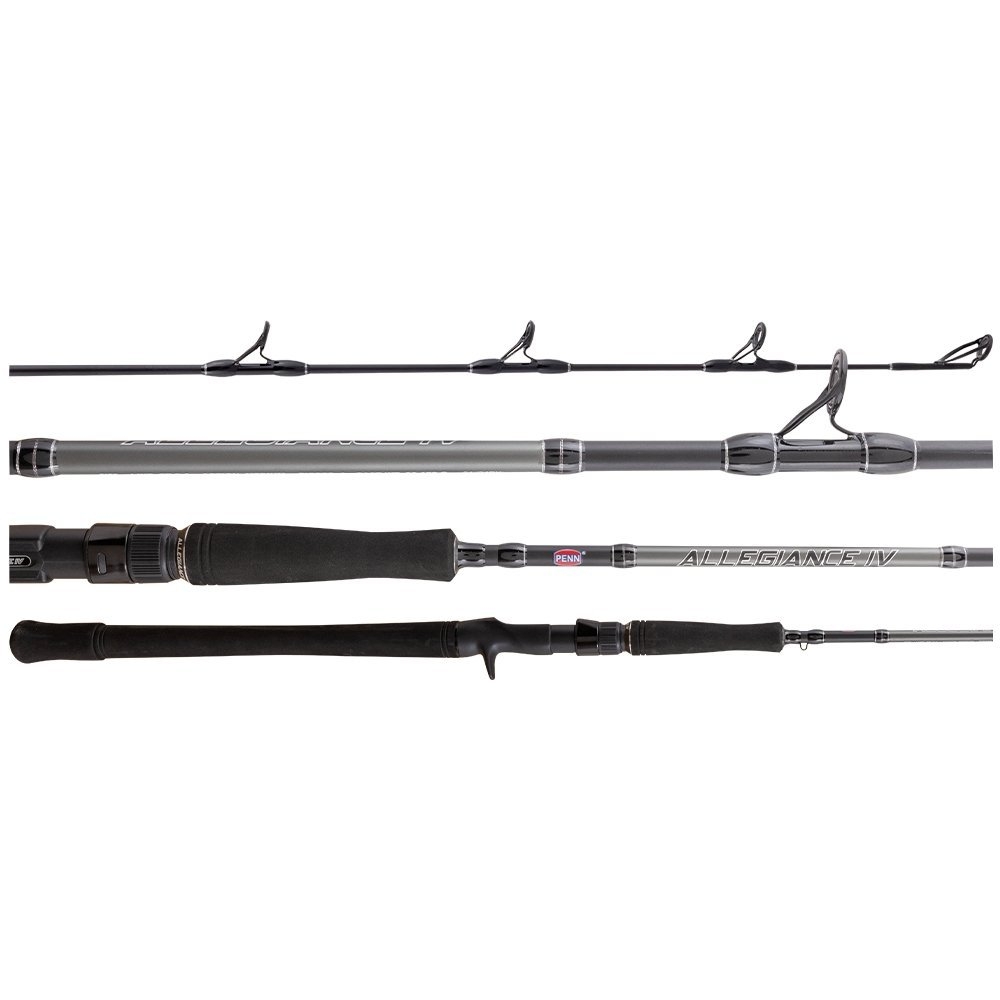 PENN Allegiance IV 661H Overhead Boat Rod 6ft 6in 10-15kg 1pc
