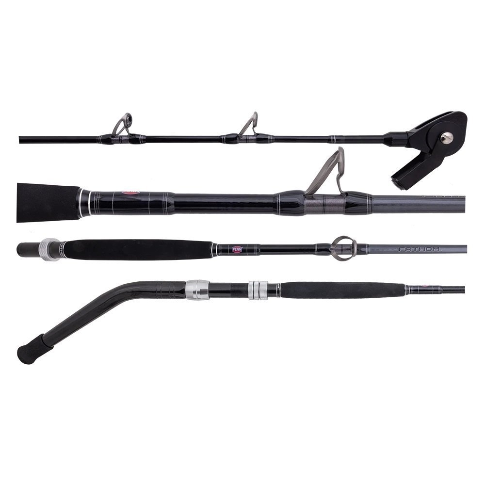 PENN Fathom 80 Electric Deep Drop Game Combo 592OHXH 5ft 9in PE6-10 2pc