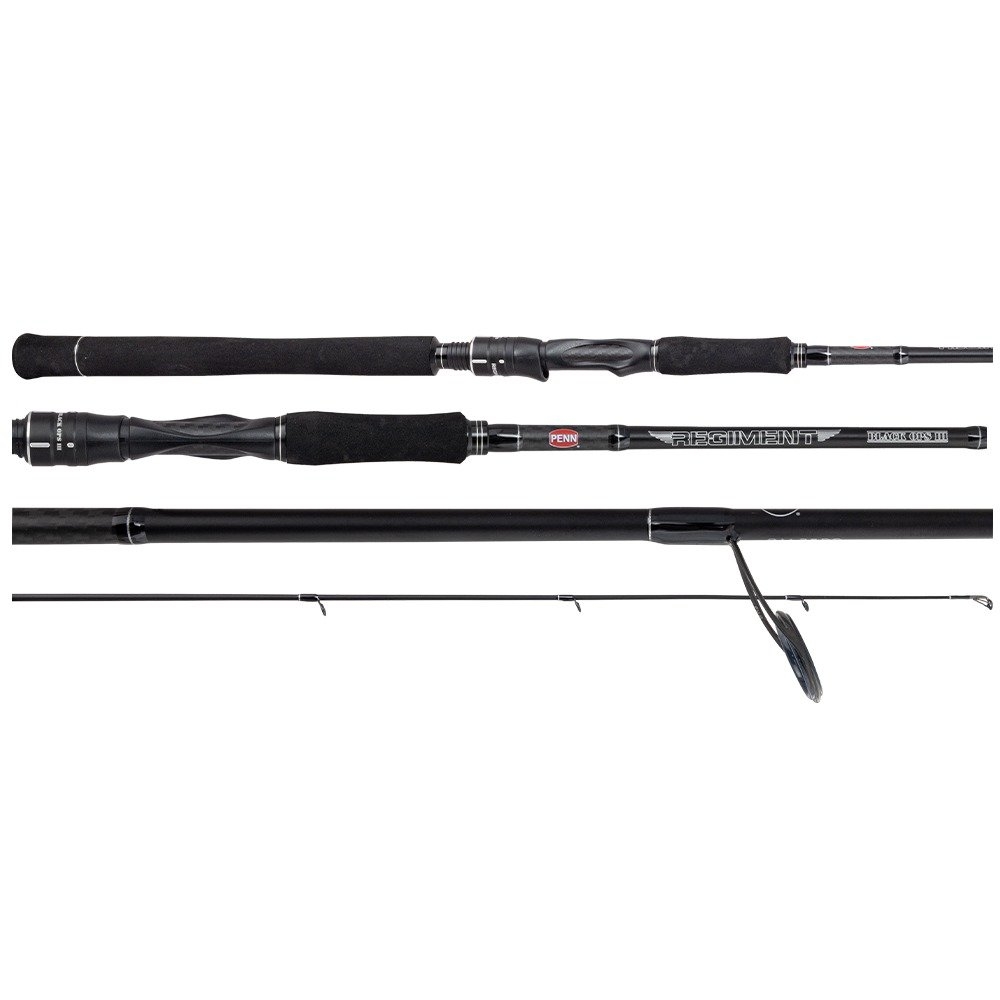 PENN Regiment Black Ops III Spinning Rod 7ft 2in 8-15kg 18-85g 2pc