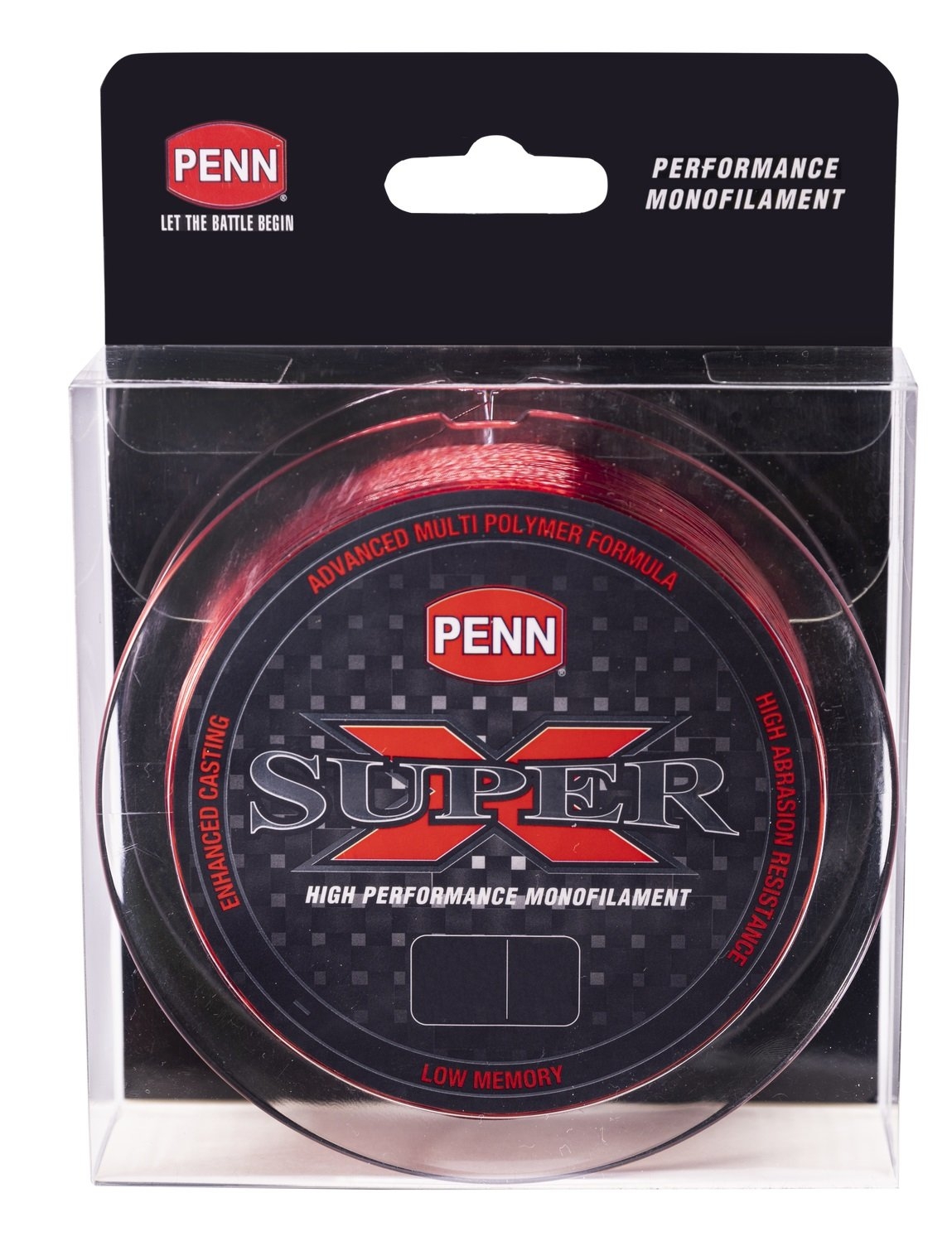PENN Super X Monofilament Line Red 300m 50lb 0.70mm