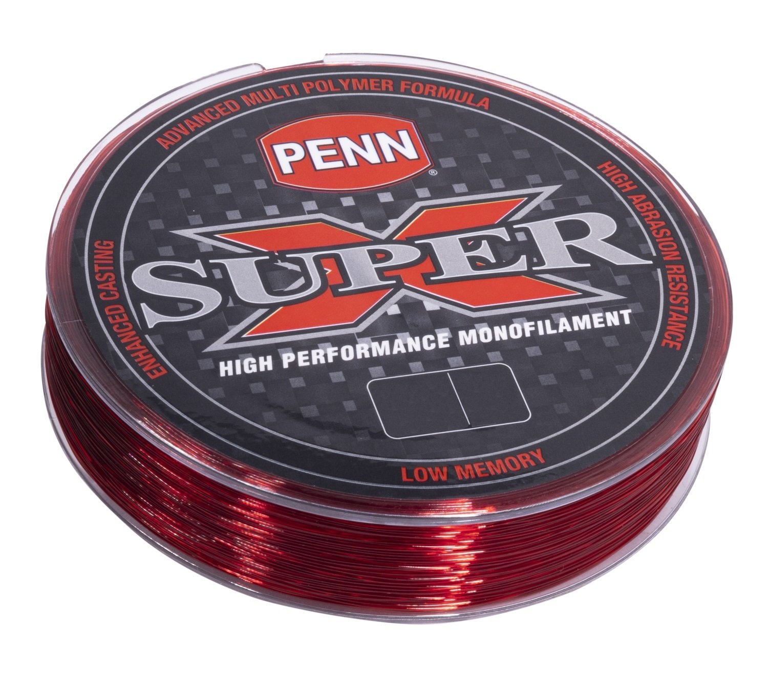 PENN Super X Monofilament Line Red 300m 50lb 0.70mm