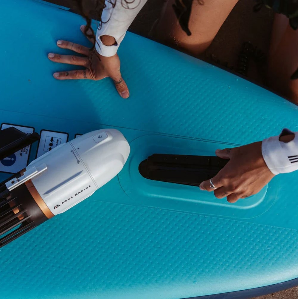 Aqua Marina BlueDrive X PRO - Electric Kayak Paddle Board Motor and Sea Scooter - Double Battery