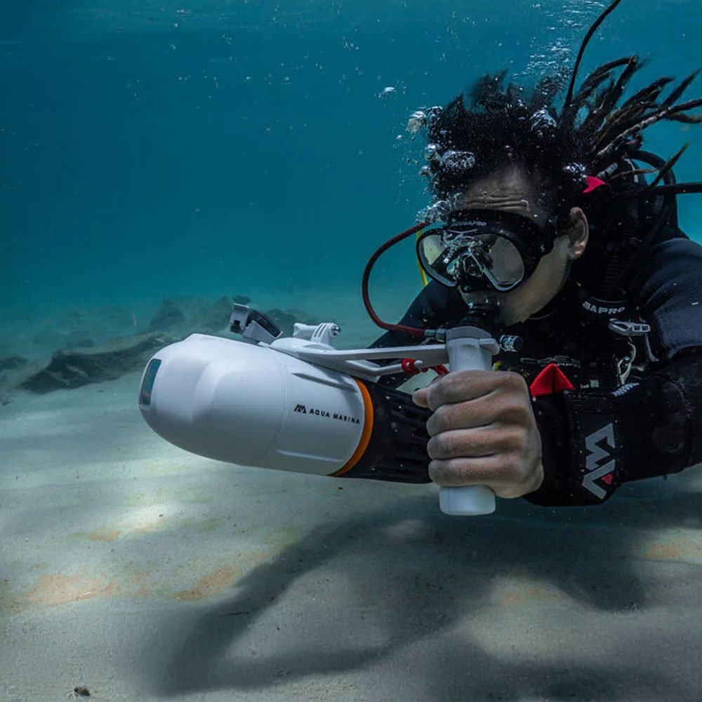 Aqua Marina BlueDrive X PRO - Electric Kayak Paddle Board Motor and Sea Scooter - Double Battery