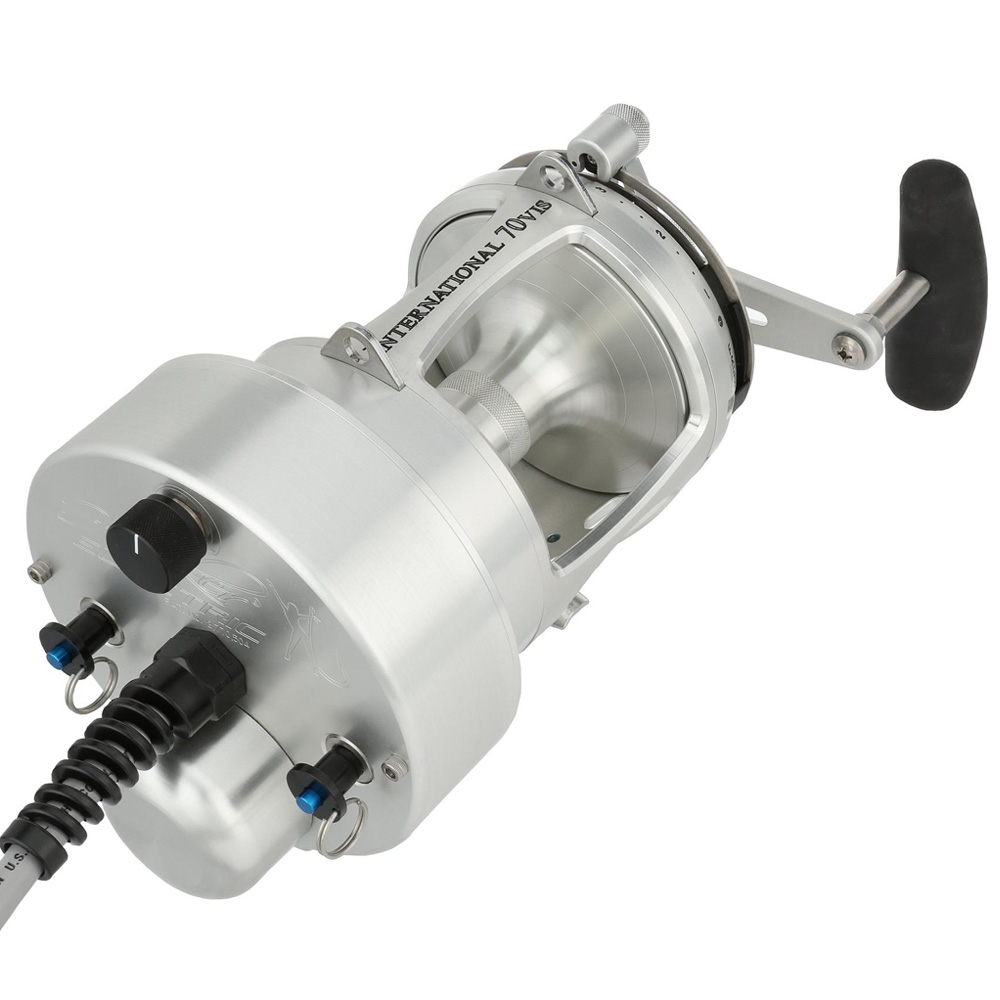 PENN Hooker International VI 70 Detachable Electric Reel Silver