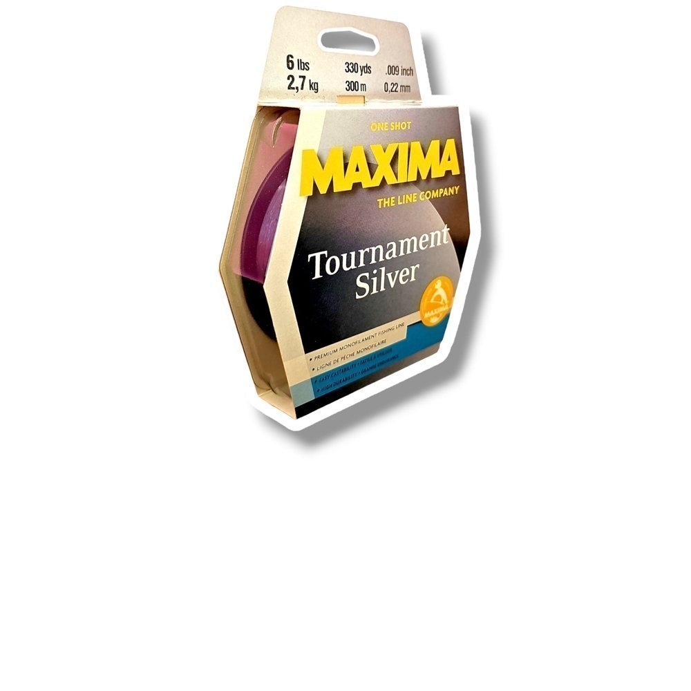 Maxima Tournament Silver Monofilament 300m 25lb